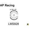 Mâchoires AP Racing de frein arrière - Derbi 125 / 150 Boulevard 2003-2007