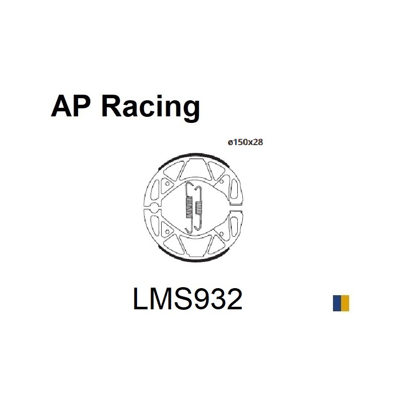 Mâchoires AP Racing de frein arrière - Yamaha 125 BWs 2010-2011