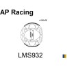 Mâchoires AP Racing de frein arrière - Yamaha NXC 125 Cygnus 2010-2011