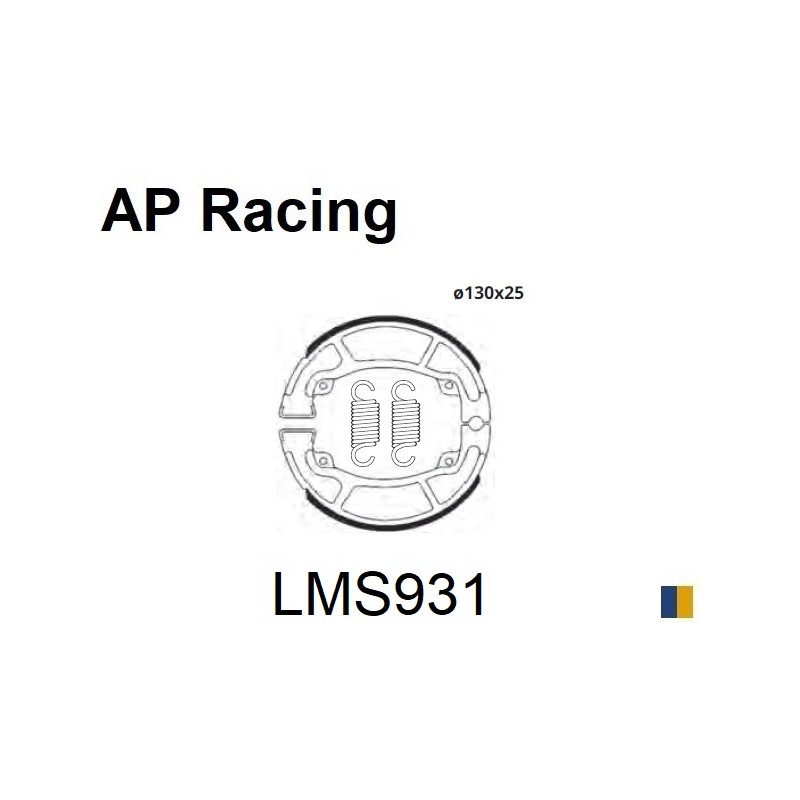 Mâchoires AP Racing de frein arrière - Honda NES 125 / 150 @ 2001-2006