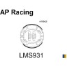 Mâchoires AP Racing de frein arrière - Honda 125 / 150 PCX 2009-2020