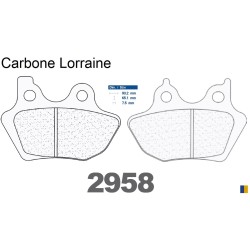 Plaquettes CL de frein avant Harley Davidson 1450 Heritage Classic 2000-2004