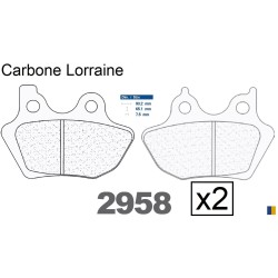 Plaquettes CL de frein avant Harley Davidson 1450 Road Glide Classic 2000-2006