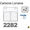 CL rear brake pads - Kawasaki ZRX 1200 /S /R 2001-2008