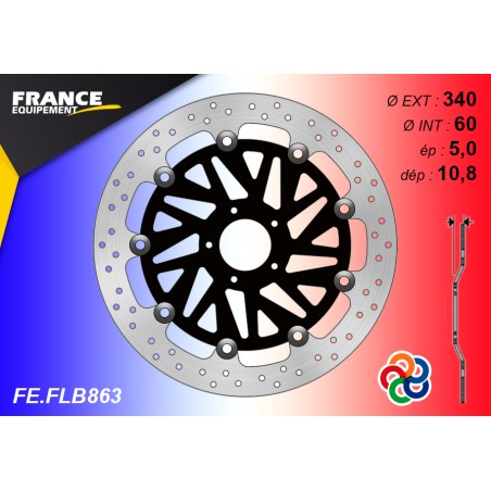 Front round brake disc F.E. - Buell S1 1200 Lightning 1996-2002