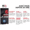 Kit de freinage arrière France Equipement - Aprilia 850 SRV /ABS 2012-2019