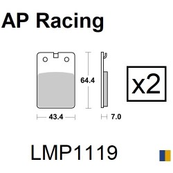 Plaquettes de frein AP Racing type LMP1119SC scooter