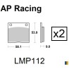 Brake pads AP Racing type LMP112ST standard