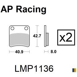 Brake pads AP Racing type LMP1136SC scooter