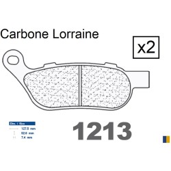 Brake pads Carbone Lorraine type 1213 RX3
