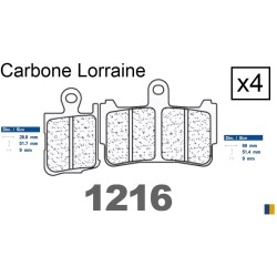 Plaquettes CL de frein avant - Honda VFR 1200 FA/FB/FDA/FDB DCT 2010-2019