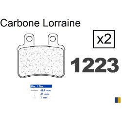 Brake pads Carbone Lorraine type 1223 A3+