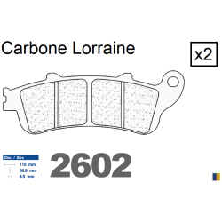 Carbone Lorraine Bremsbeläge hinten - Honda NT 650 V Deauville 2002-2005