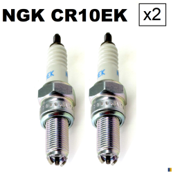 2 spark plugs NGK CR10EK - Suzuki TL 1000 R 1998-2002