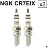 2 spark plugs NGK iridium CR7EIX - Kawasaki KFX 700 V-Force 2004-2011