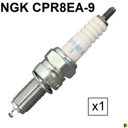 Bougie NGK CPR8EA-9 - Aprilia SR 50 Di-Tech carbu 2000-2003