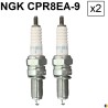 2 spark plugs NGK CPR8EA-9 - Honda CB 500 X /ABS 2013-2022