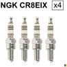 4 spark plugs NGK iridium CR8EIX - Suzuki GSF 1250 Bandit S/N /ABS 2007-2011
