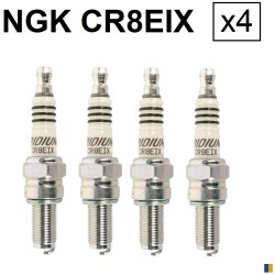 4 spark plugs NGK iridium CR8EIX - Suzuki 1400 GSX 2001-2007