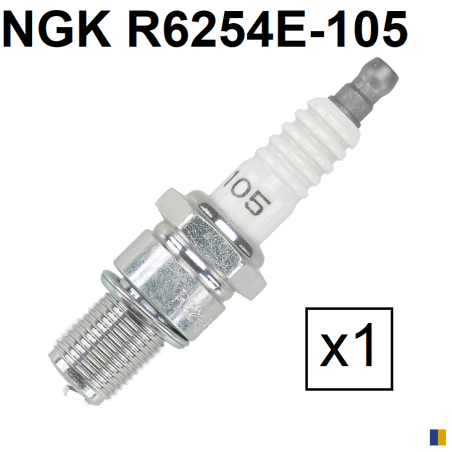 Bougie d'allumage NGK racing type R6254E-105 (3949)