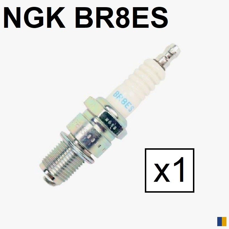 Bougie NGK BR8ES - Derbi GPR 125 R 2005-2008
