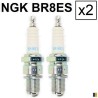 2 spark plugs NGK BR8ES - Moto Guzzi V7 Classic 2008-2012