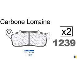 Plaquettes de frein Carbone Lorraine type 1239 RX3