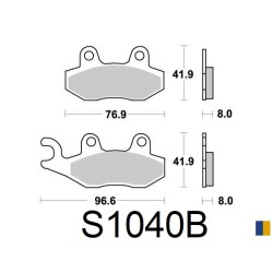 Plaquettes de frein Kyoto semi-métal type S1040B