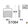 Brake pads Kyoto semi-metal type S1064