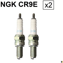2 spark plugs NGK CR9E - Kawasaki W650 EJ 1999-2006