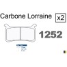 Brake pads Carbone Lorraine type 1252 XBK5