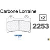 Brake pads Carbone Lorraine type 2253 A3+