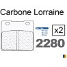 Plaquettes de frein Carbone Lorraine type 2280 RX3
