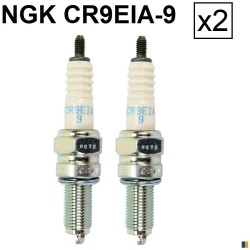 2 spark plugs NGK CR9EIA-9 - Kawasaki KLE 650 Versys ABS 2007-2018