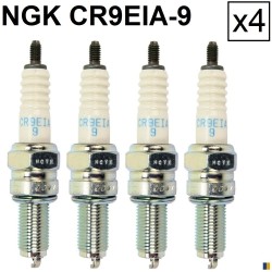 4 bougies NGK CR9EIA-9 - Kawasaki Z1000 SX 2011-2016