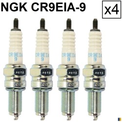 4 spark plugs NGK CR9EIA-9 - Kawasaki 1400 GTR 2008-2014