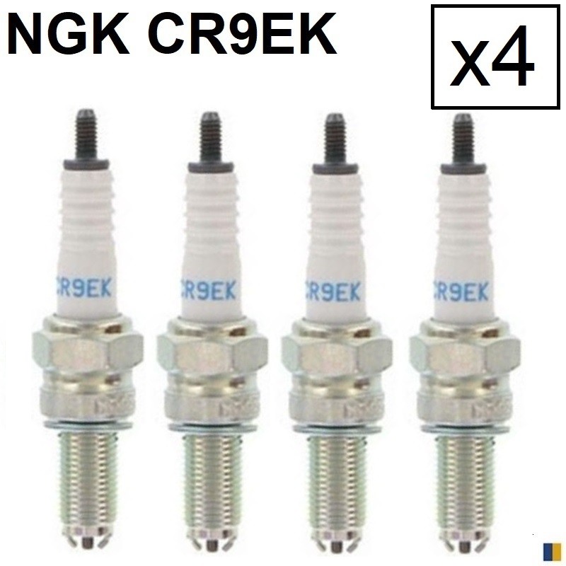 4 NGK tändstift för Suzuki GSX 750 Inazuma 1998-2002