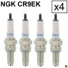 4 NGK tändstift för Suzuki GSX 750 Inazuma 1998-2002