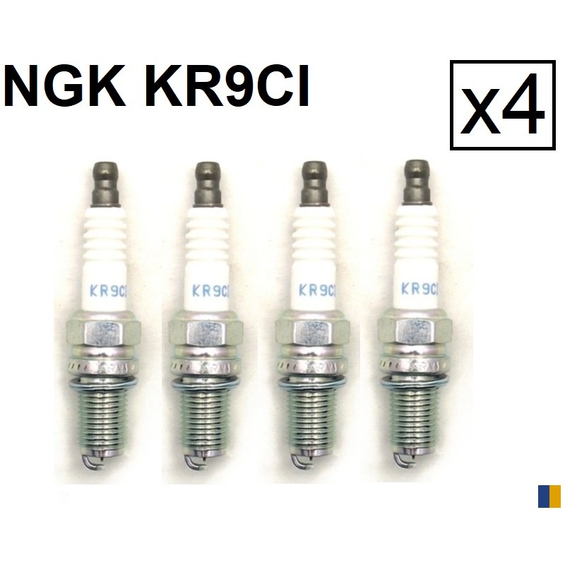 4 spark plugs NGK iridium type KR9CI - BMW K1300 R 2009-2014