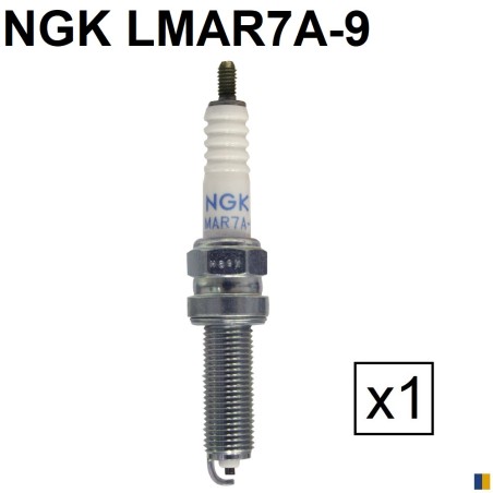Bougie d'allumage NGK type LMAR7A-9 (4908)