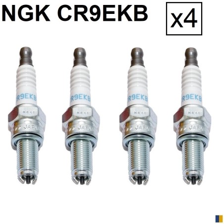 4 spark plugs NGK CR9EKB - Aprilia 1000 RSV4 2011