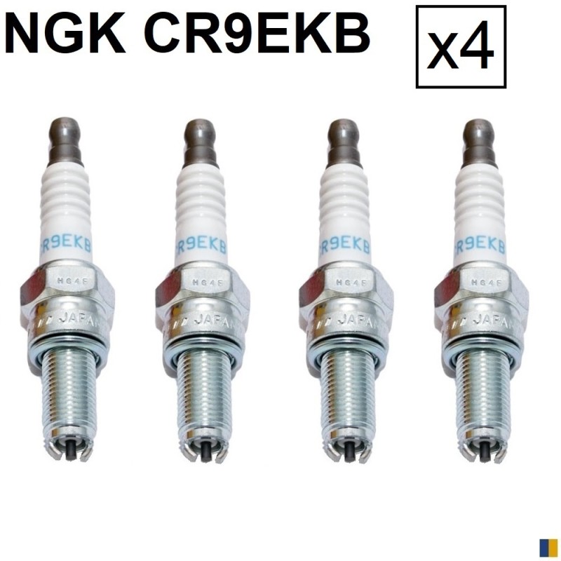 4 spark plugs NGK CR9EKB - Aprilia RSV4 1000 RF/RR 2015-2019