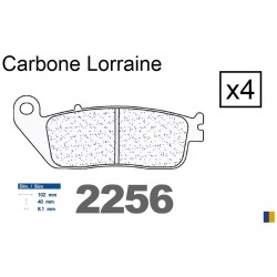 Carbone Lorraine front brake pads - Kawasaki Z800 E without ABS 2013-2016