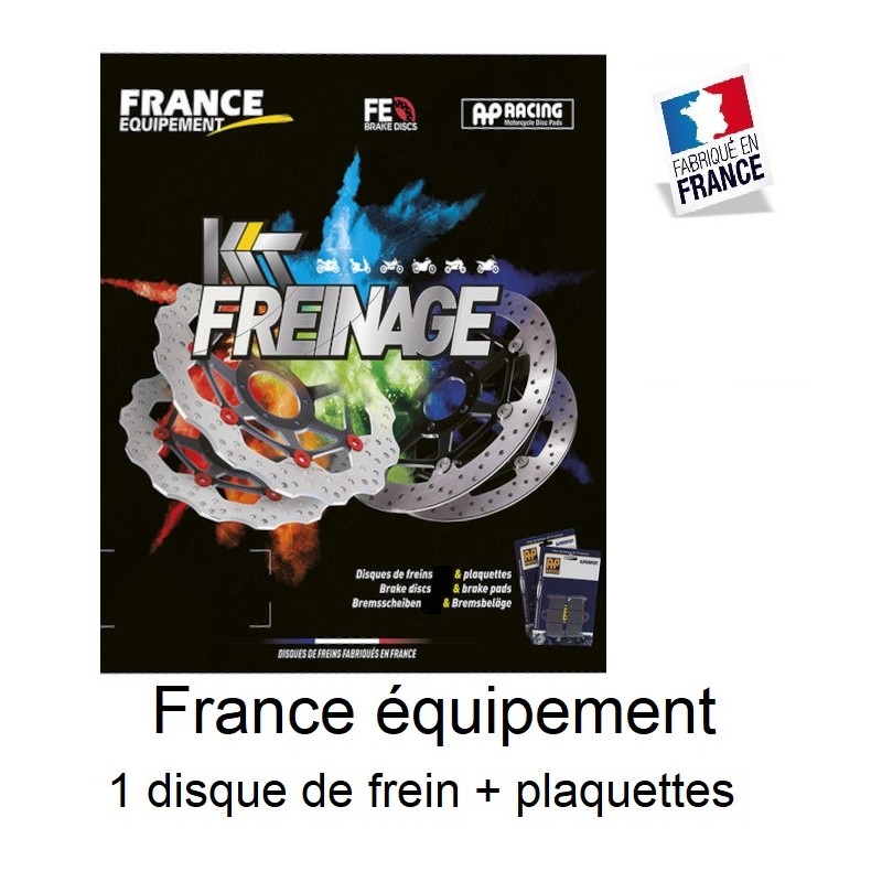 Kit freinage arrière France Equipement - Kawasaki KVF 300 Brute Force 2013-2021
