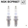 Set of 2 spark plugs NGK type BCPR6ET