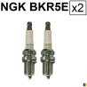Set of 2 spark plugs NGK type BKR5E