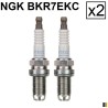 Set of 2 spark plugs NGK type BKR7EKC