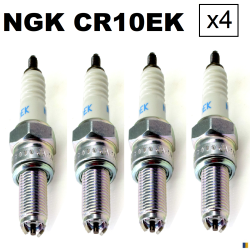 Set of 4 spark plugs NGK type CR10EK
