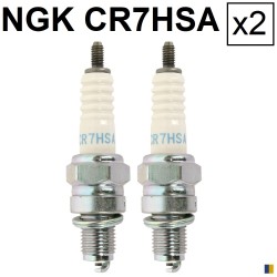 Set of 2 spark plugs NGK type CR7HSA
