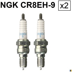 Set of 2 spark plugs NGK type CR8EH-9